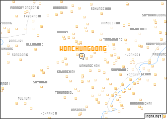 map of Wŏnch\