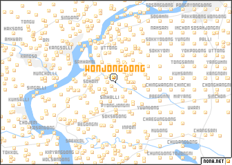 map of Wŏnjŏng-dong