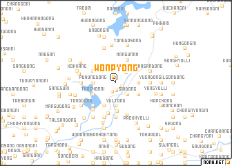 map of Wŏnp\