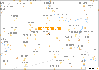 map of Wŏnt\