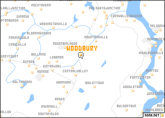 map of Woodbury