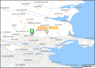 map of Woodlands