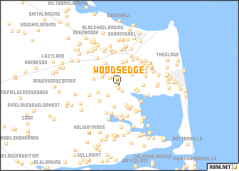 map of Woods Edge