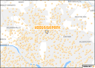 map of Woodside Park