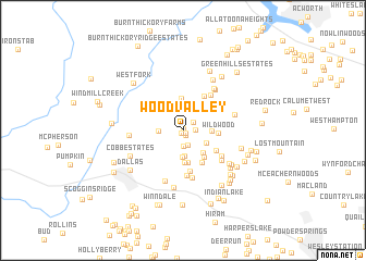 map of Wood Valley