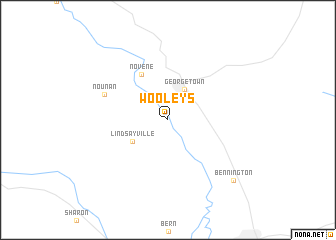 map of Wooleys