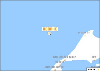 map of Woorke
