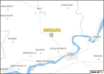 map of Woosung