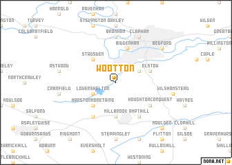 map of Wootton