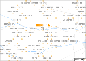 map of Wopfing