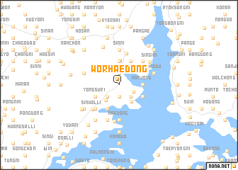map of Wŏrhae-dong