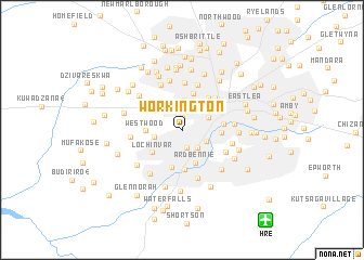 map of Workington
