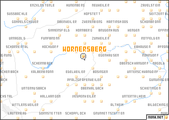 map of Wörnersberg