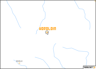 map of Woroloin