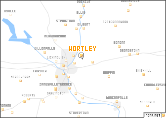map of Wortley