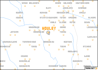 map of Wouley