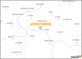 map of Wrightsburg