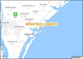 map of Wrightsville Beach