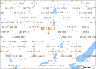 map of Wrodow