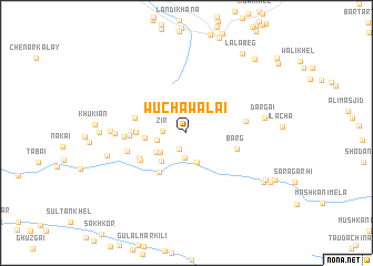 map of Wucha Walāi