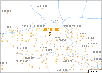 map of Wuchhar