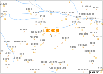 map of Wuchobi