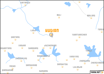 map of Wudian