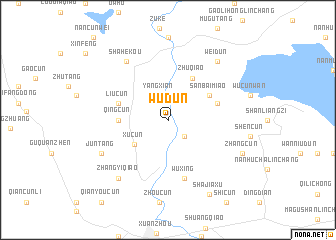 map of Wudun