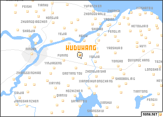 map of Wuduwang