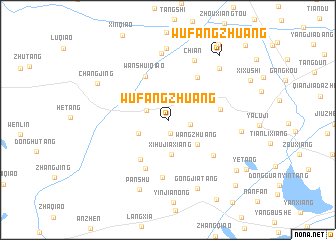 map of Wufangzhuang