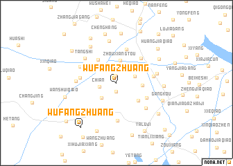 map of Wufangzhuang