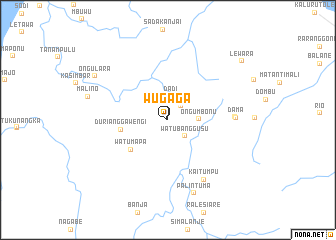 map of Wugaga