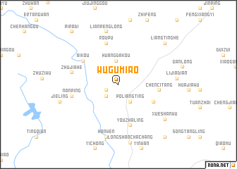 map of Wugumiao