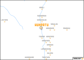 map of Wuhpatu