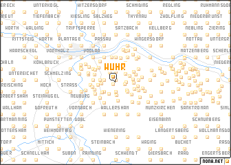 map of Wühr