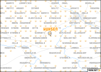 map of Wuhsen