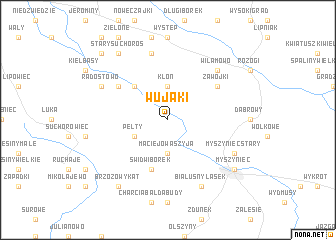 map of Wujaki