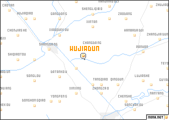 map of Wujiadun