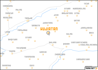 map of Wujiatan