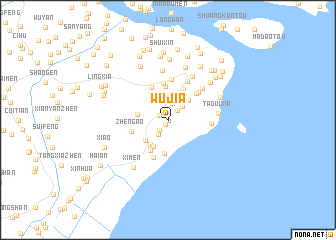 map of Wujia