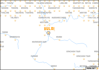 map of Wu-lai