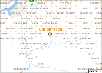 map of Wu-lang-liao