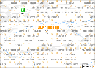 map of Wulfringsen