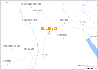 map of Wulihezi