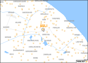 map of Wuli