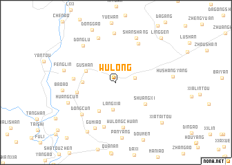 map of Wulong