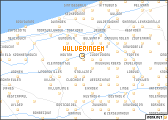 map of Wulveringem