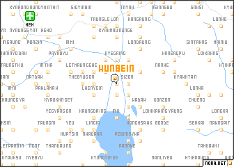 map of Wunbe-in