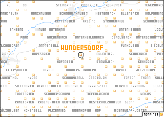 map of Wundersdorf