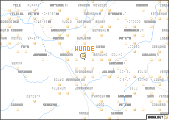 map of Wunde